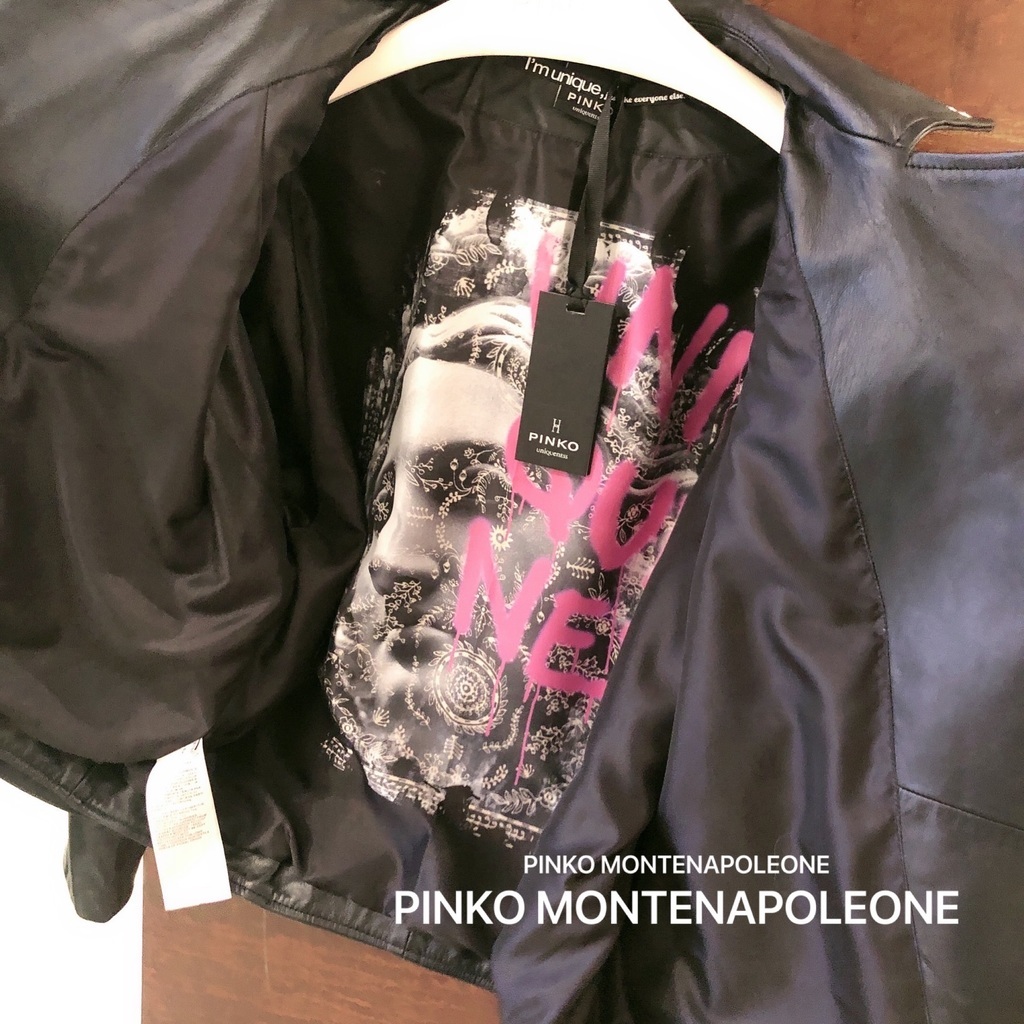 Pinko silver outlet jacket