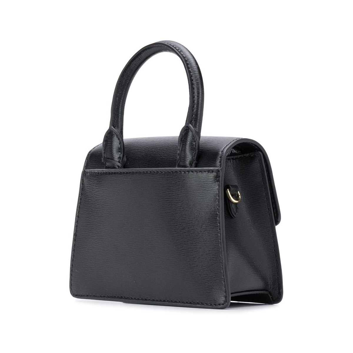 Black mini hot sale satchel bag