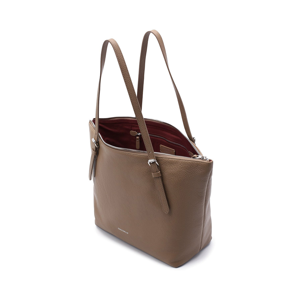 COCCINELLE ALIX Tote Taupe HBALIX08T