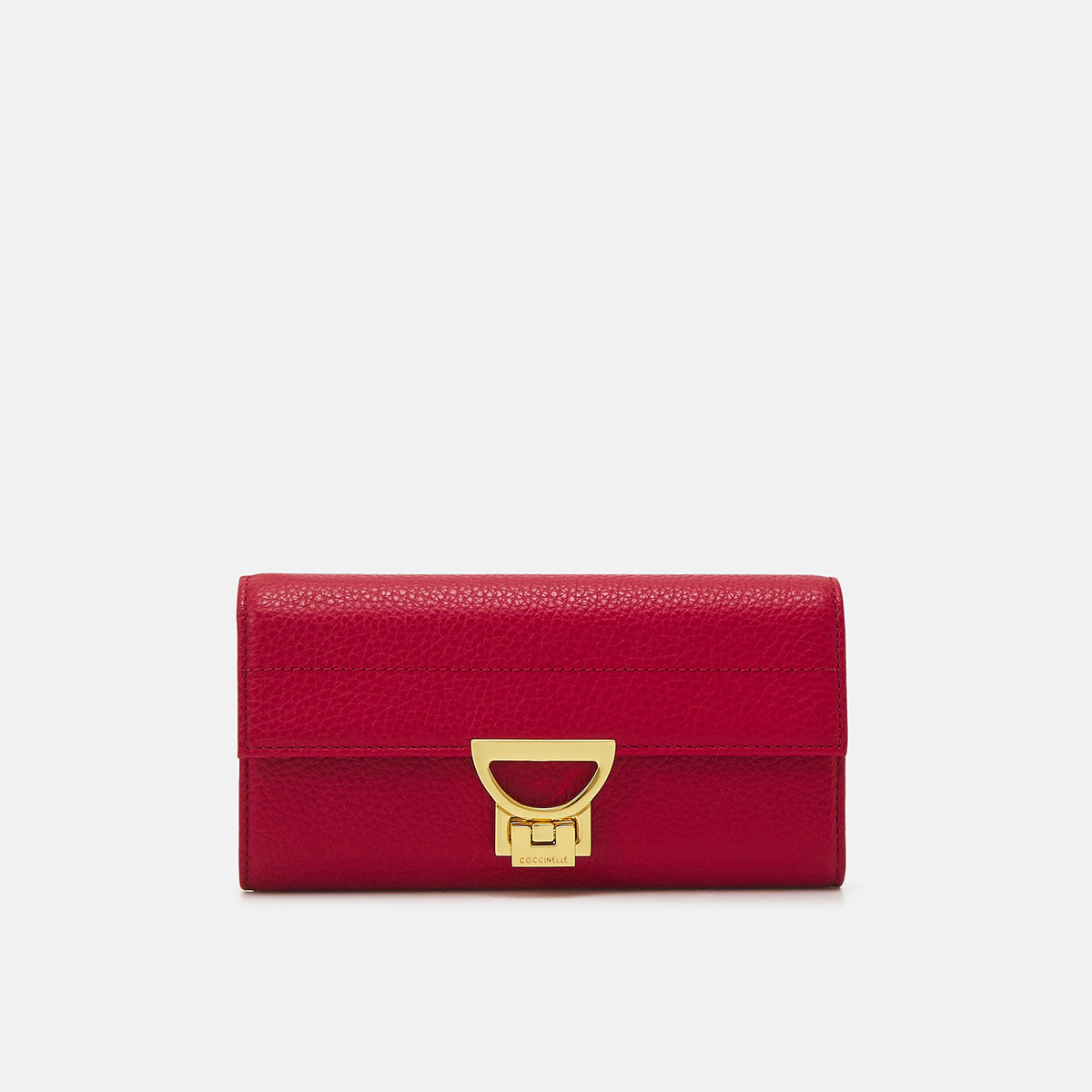 COCCINELLE ARLETTIS large wallet Ruby