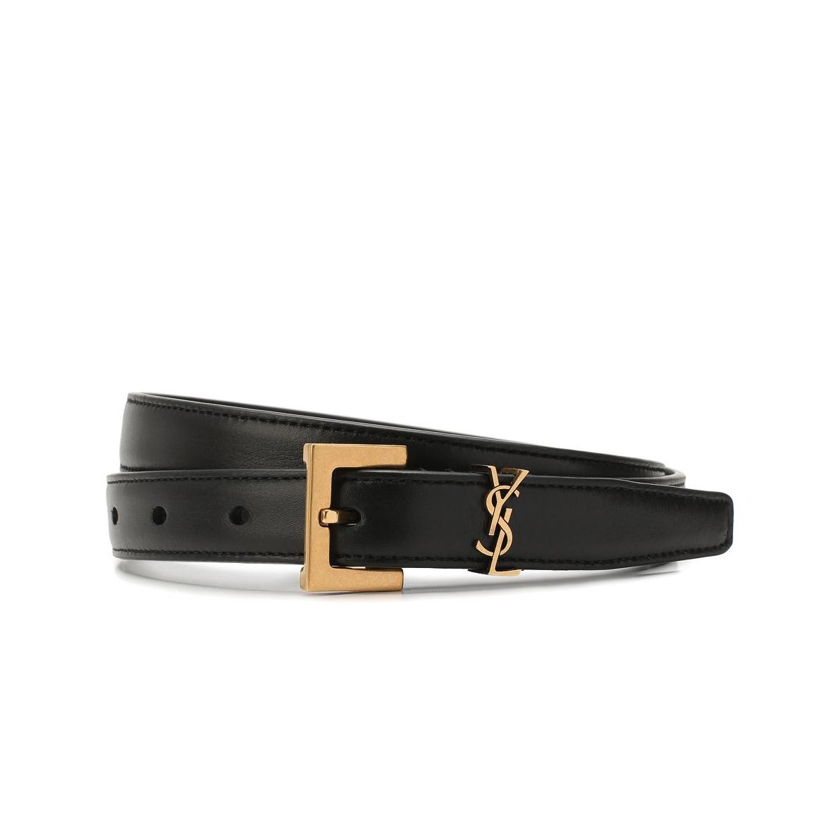 Ysl deals thin belt