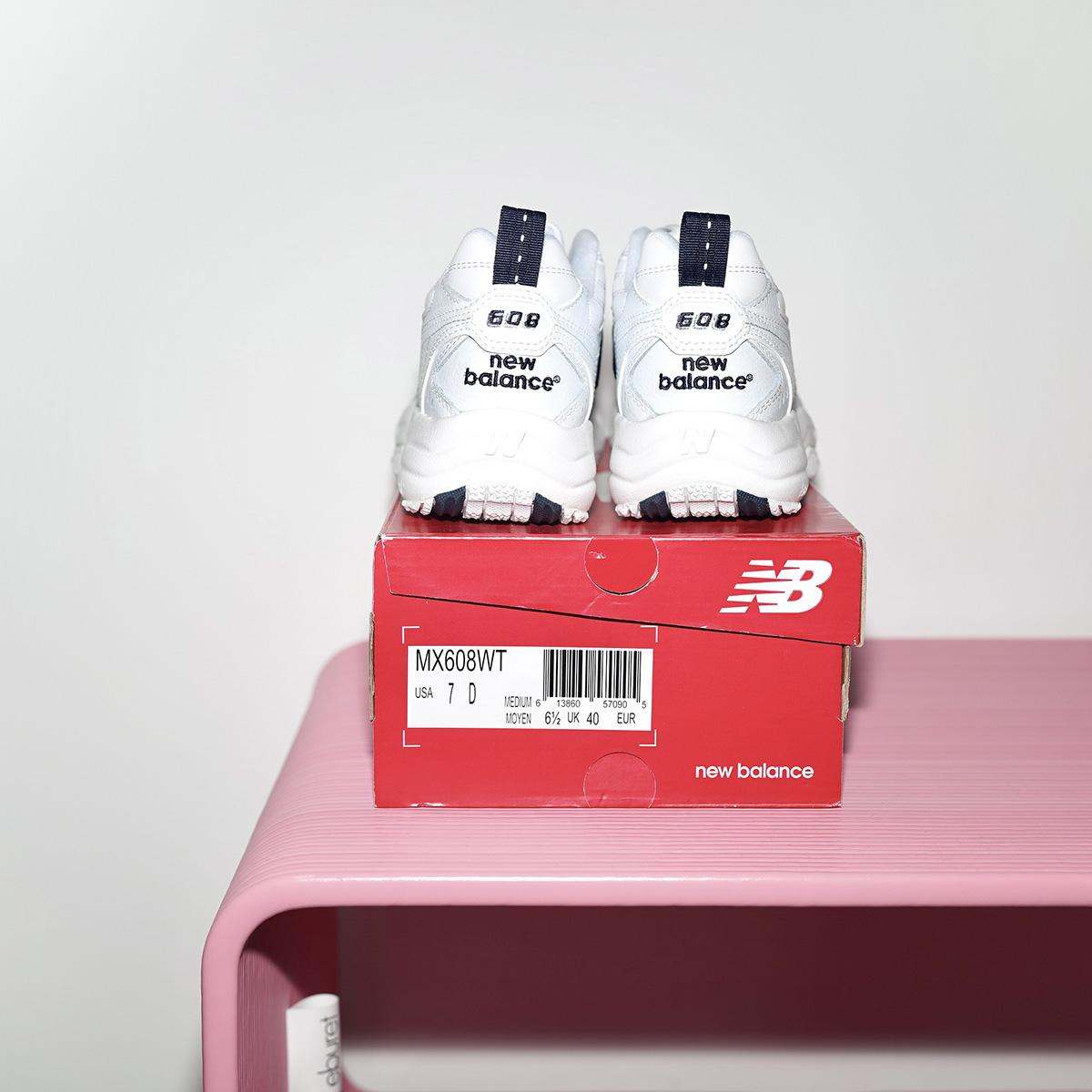 New balance sales mx608 white