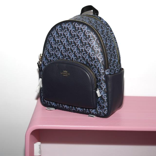 Coach hot sale monogram backpack