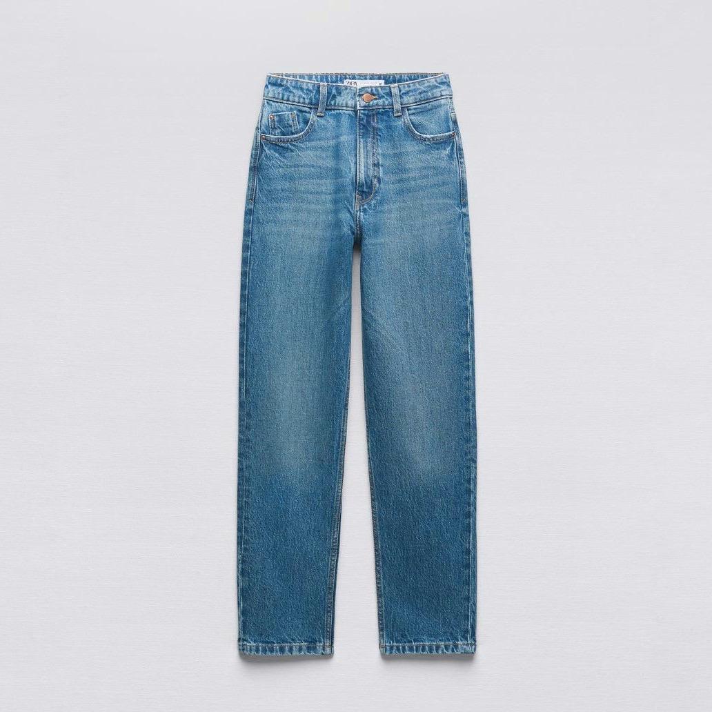 Mum jeans zara best sale