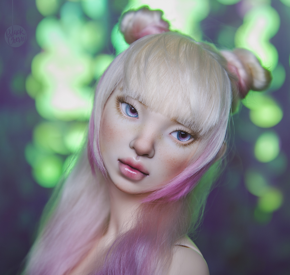 Black cherry cheap dolls bjd