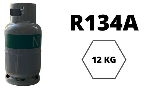 R134a Kältemittel – 12 kg im Mehrwegzylinder