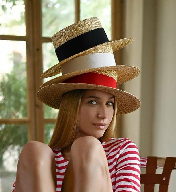 Cоломенные шляпы женские купить в Интернет магазине Пильников