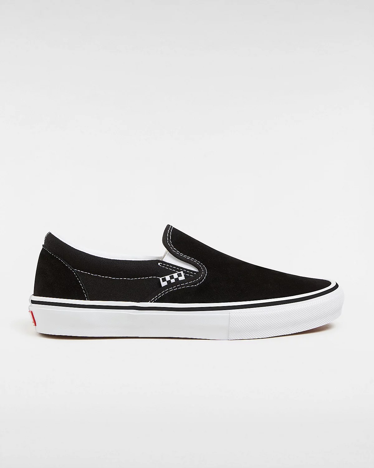 Slip on black white online