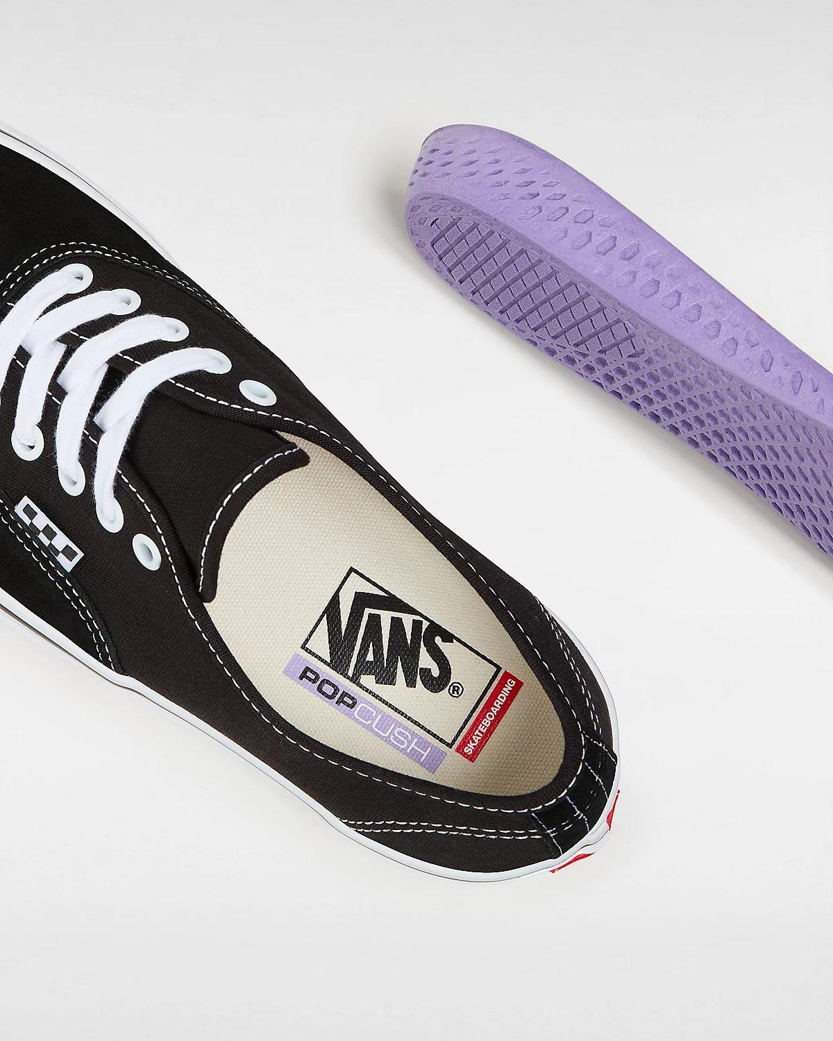 Skate Authentic Black White
