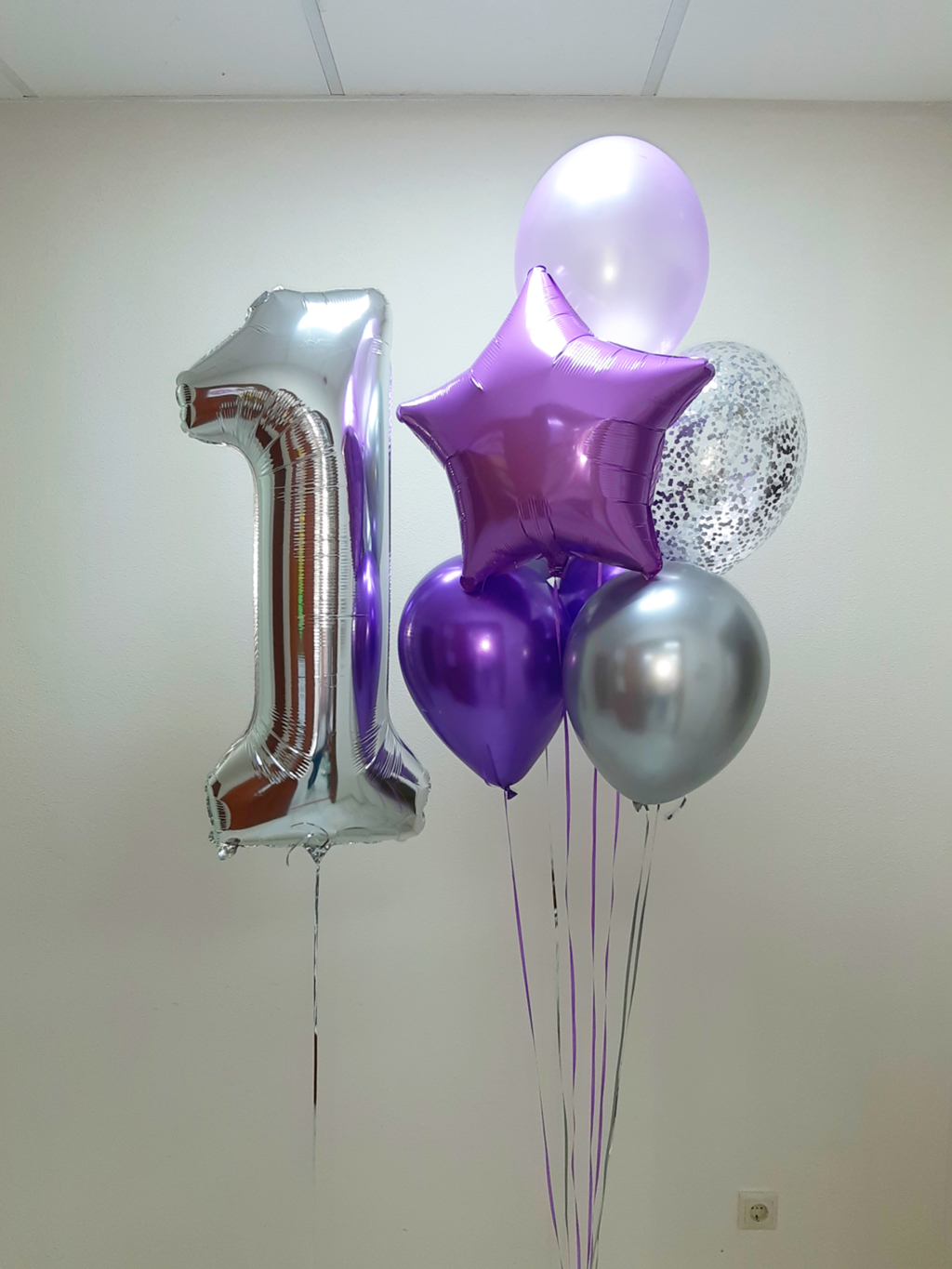 Яркие шары на День рождения мальчику 7 лет в нашем интернет-магазине