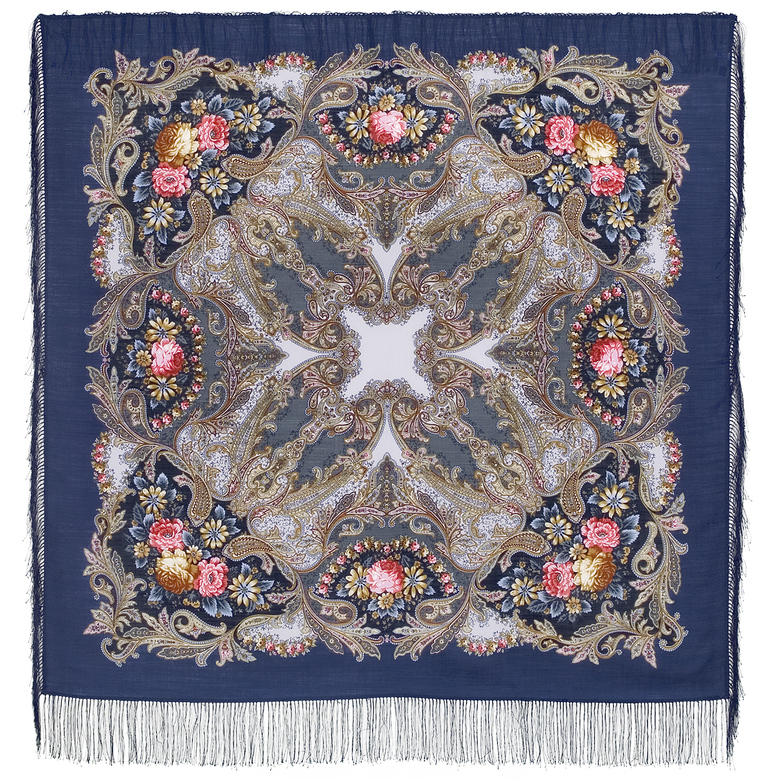 Foulard en laine "Rêve d'un Papillon"