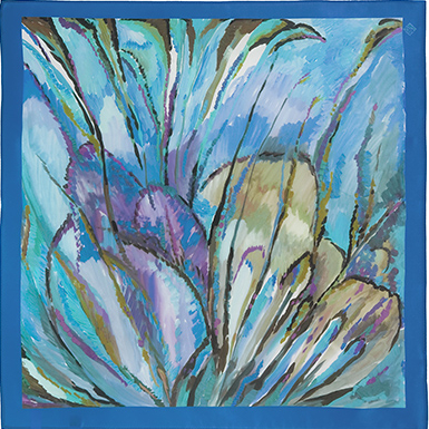 Foulard en soie "Bolero"