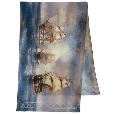 Écharpe "Rêve de la Mer"