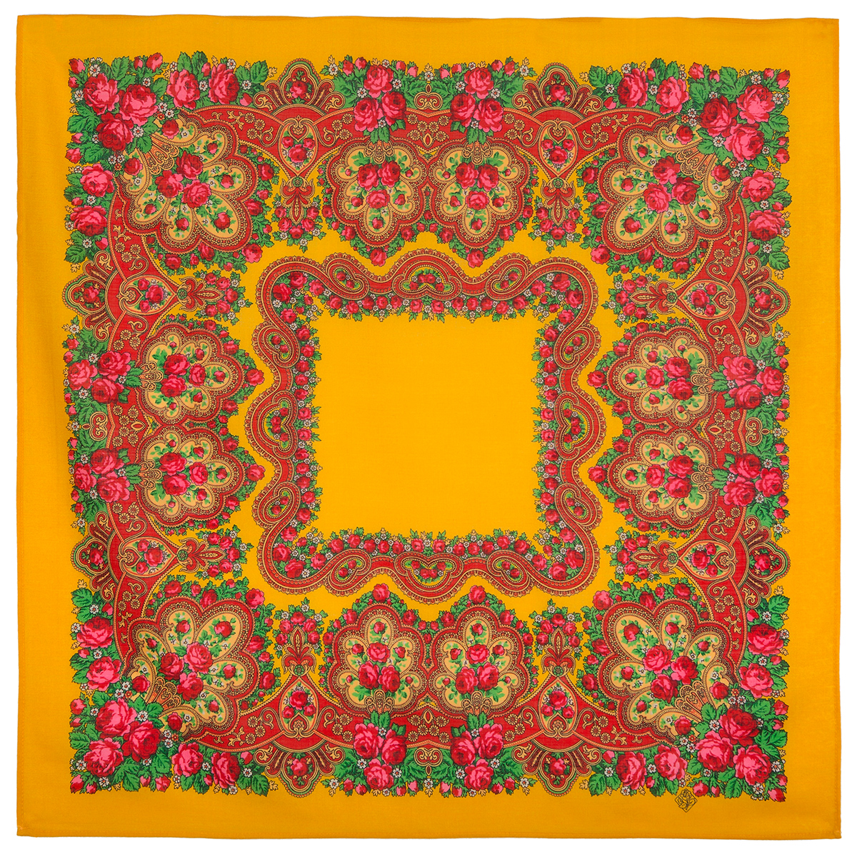 Foulard en laine "Soleil"