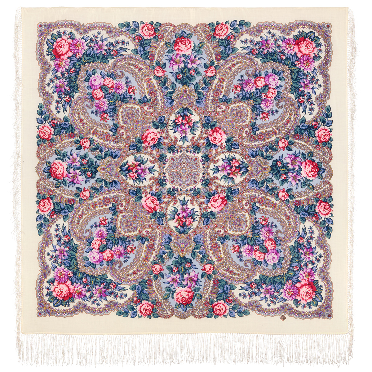 Foulard en laine " Rayons de soleil"