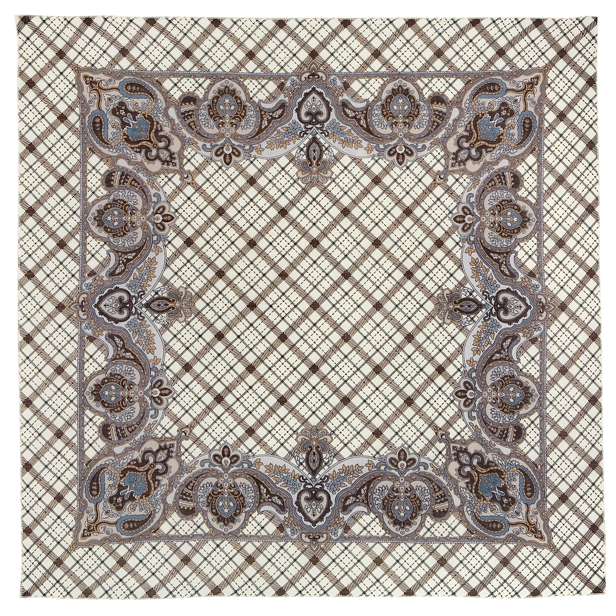 Foulard en laine "Brouillard"