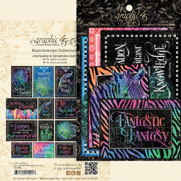 Graphic 45/Kaleidoscope/карточки