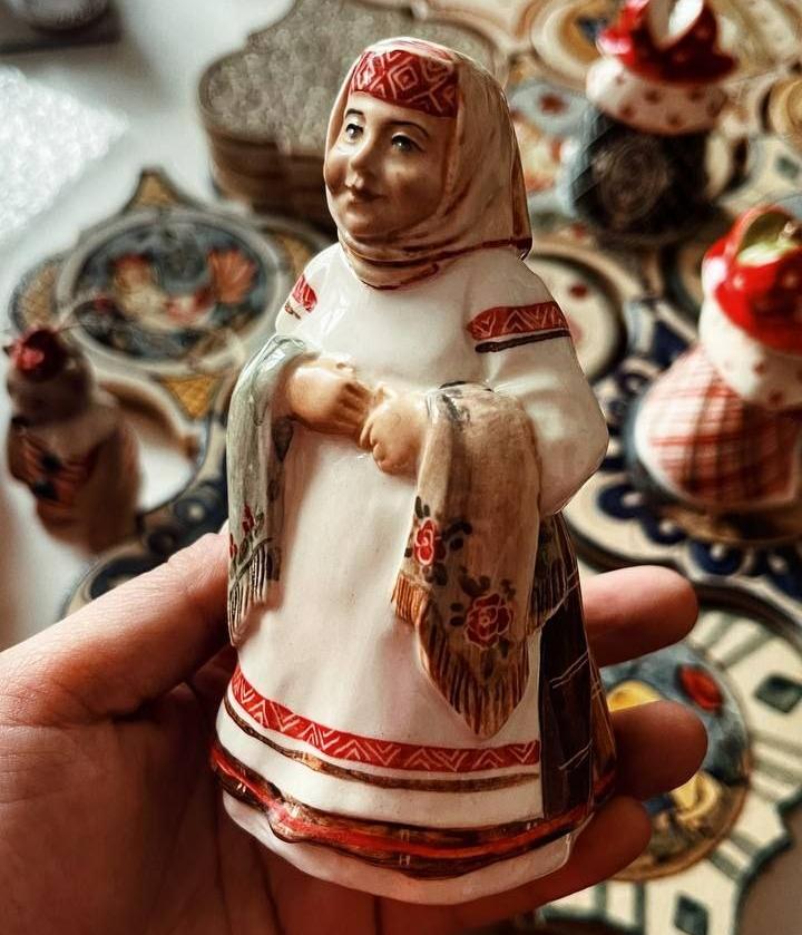 Елочные игрушки ручной работы из керамики купить