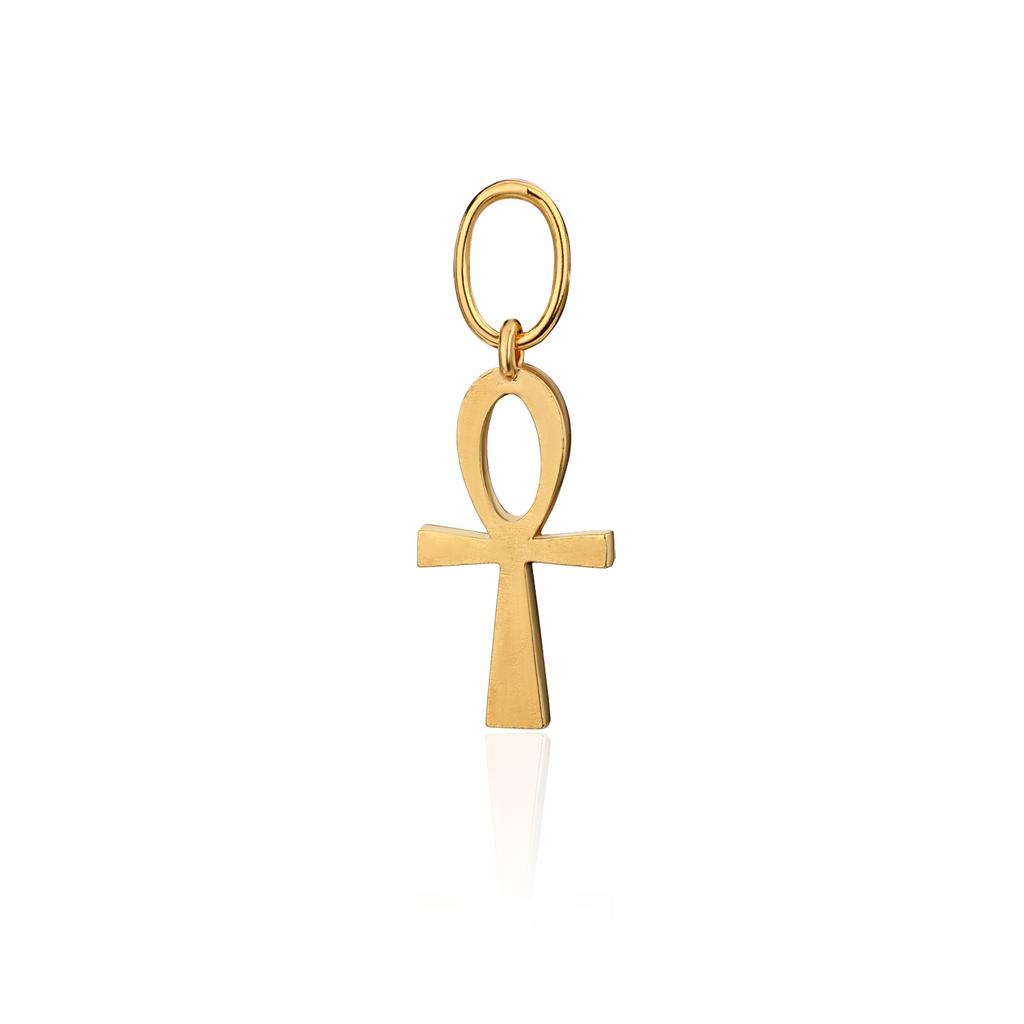 Подвеска для серьги EGYPTIAN CROSS позолота