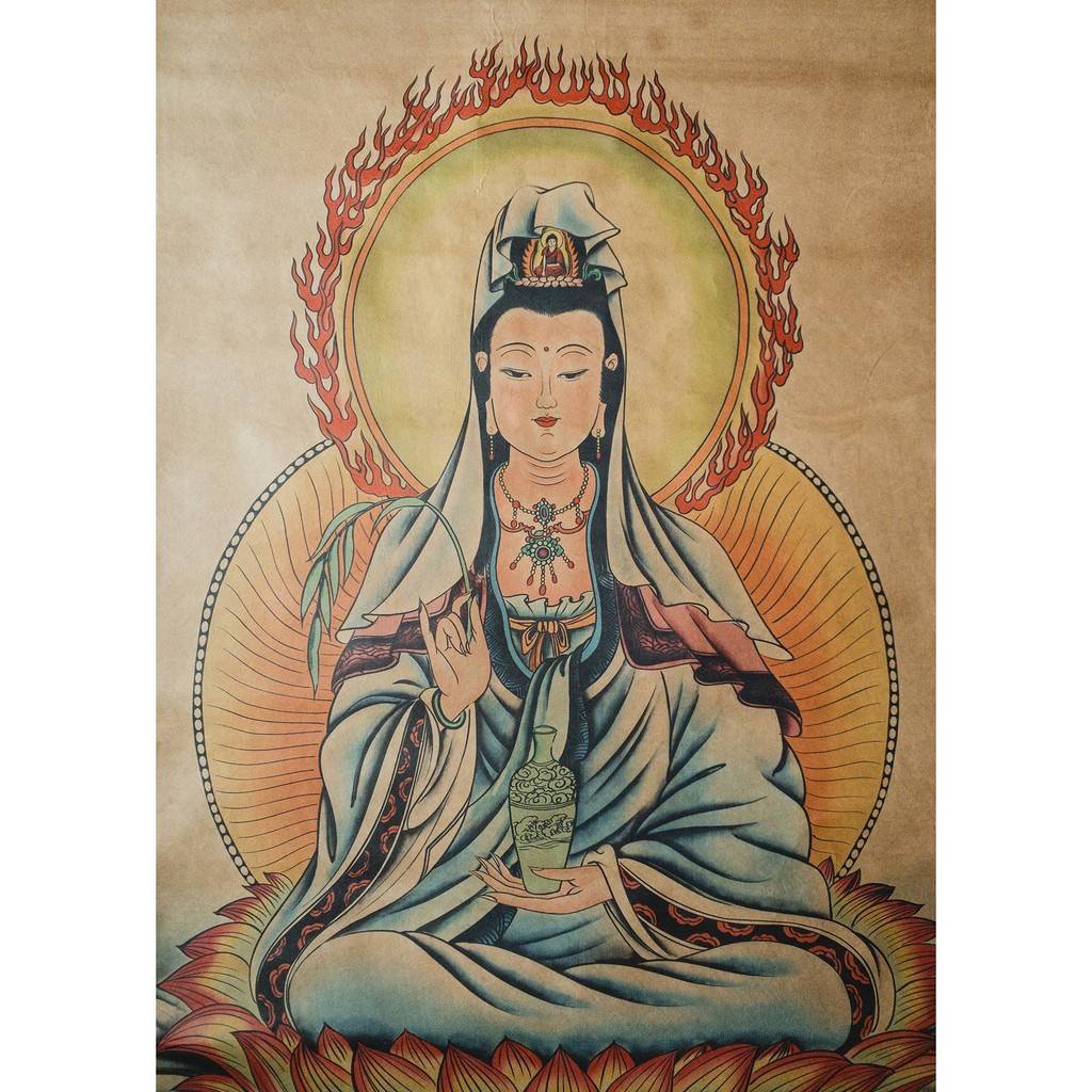 Сувій із зображенням Гуань Інь