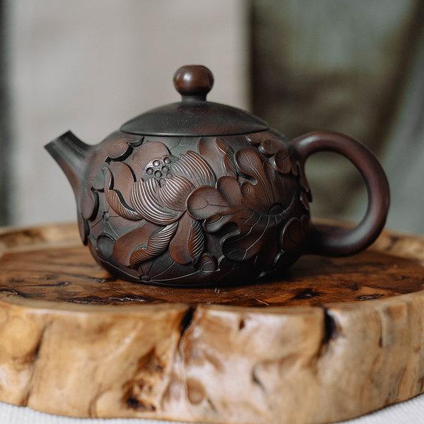 Чайник форми Сі Ши з глини Гуансі, 210 мл