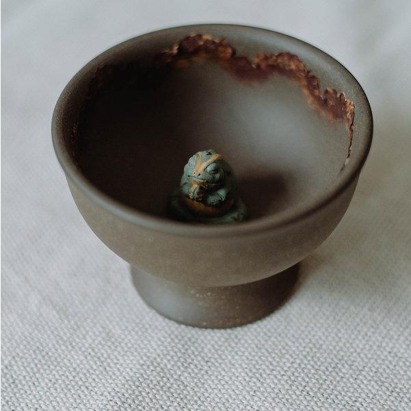 Піала з ящіркою на ніжці, 100 мл