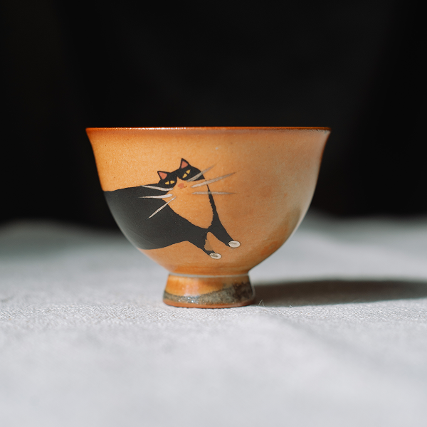 Піала з серії "Котячі мемуари", 50 мл (кіт стоячий)