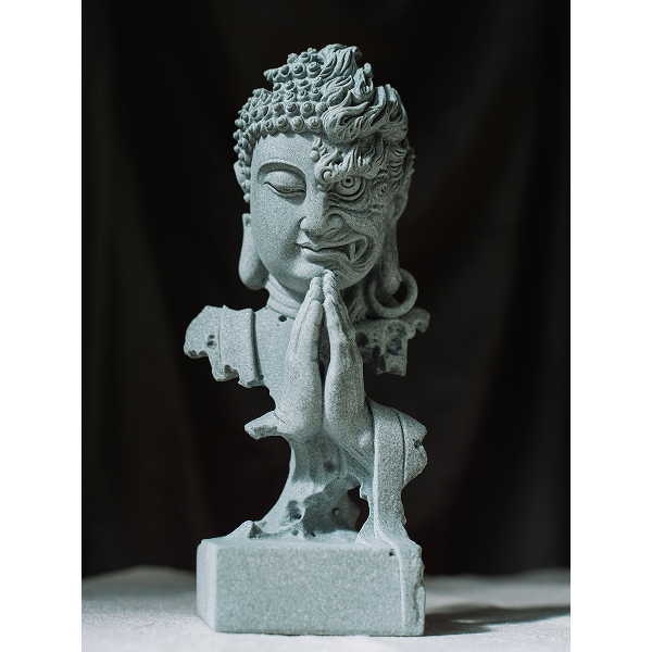 Камʼяна фігура Будда і Мара