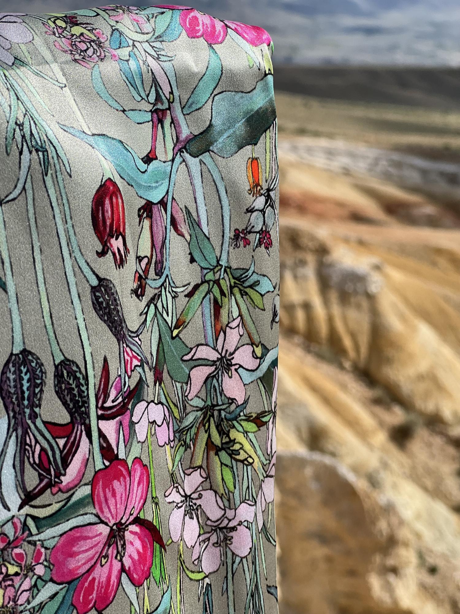 Платок "Saponaria Field" ("Мыльнянка")