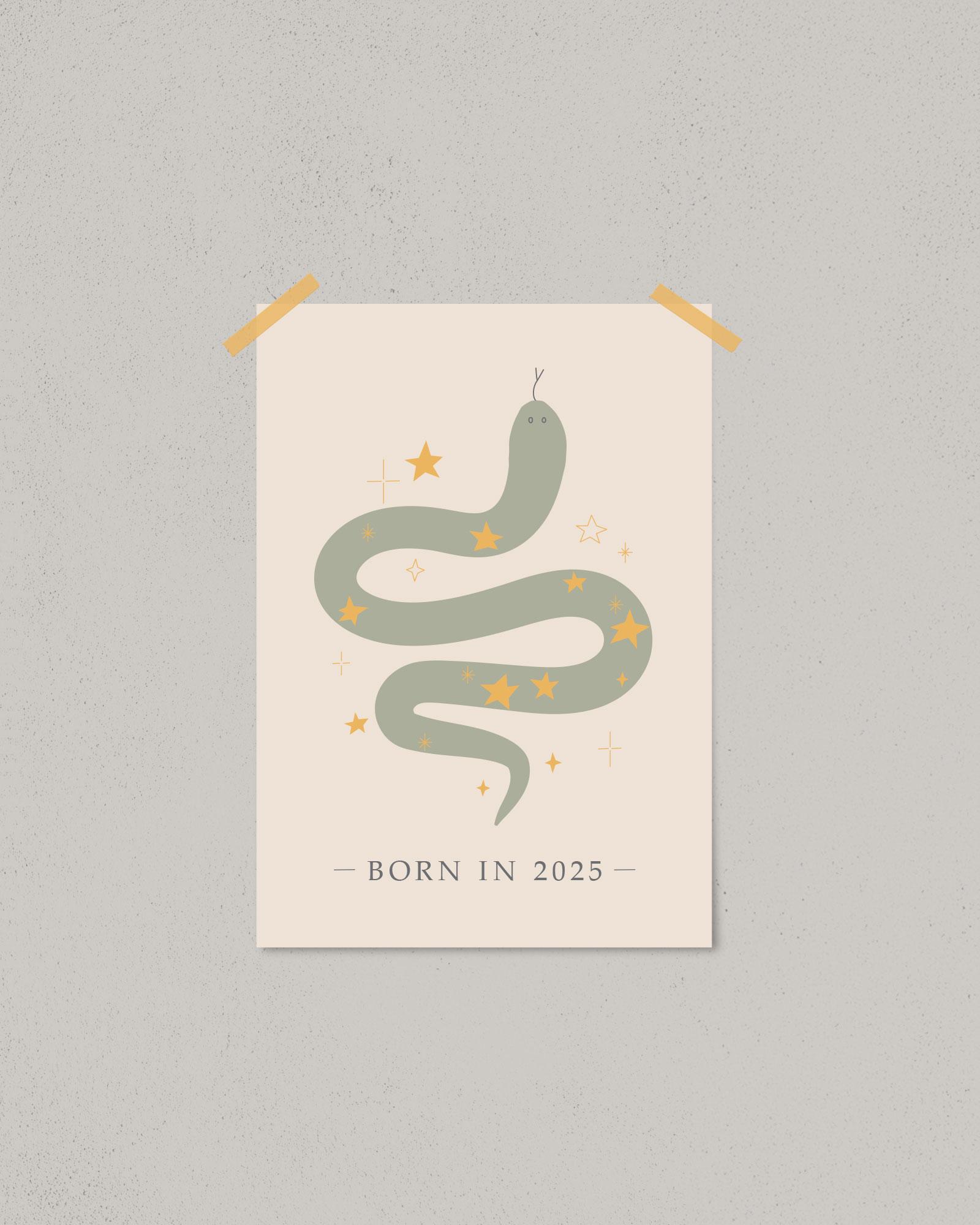 Постер «Born in 2025»
