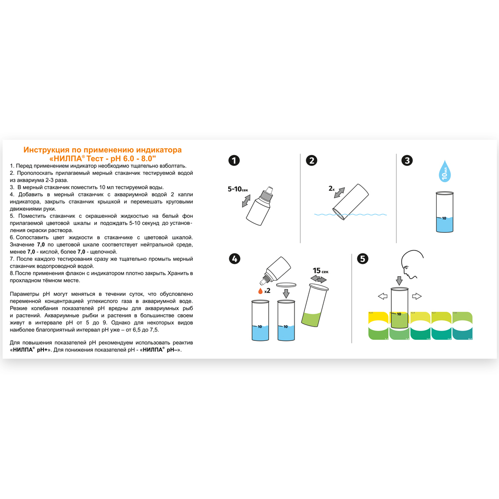 Ph тест нилпа инструкция