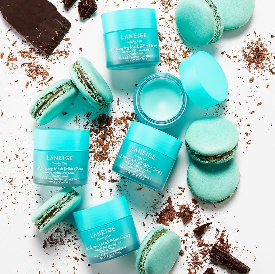 LANEIGE Lip Sleeping Mask Mint Choco - Нічна маска для губ м'ята шоколад