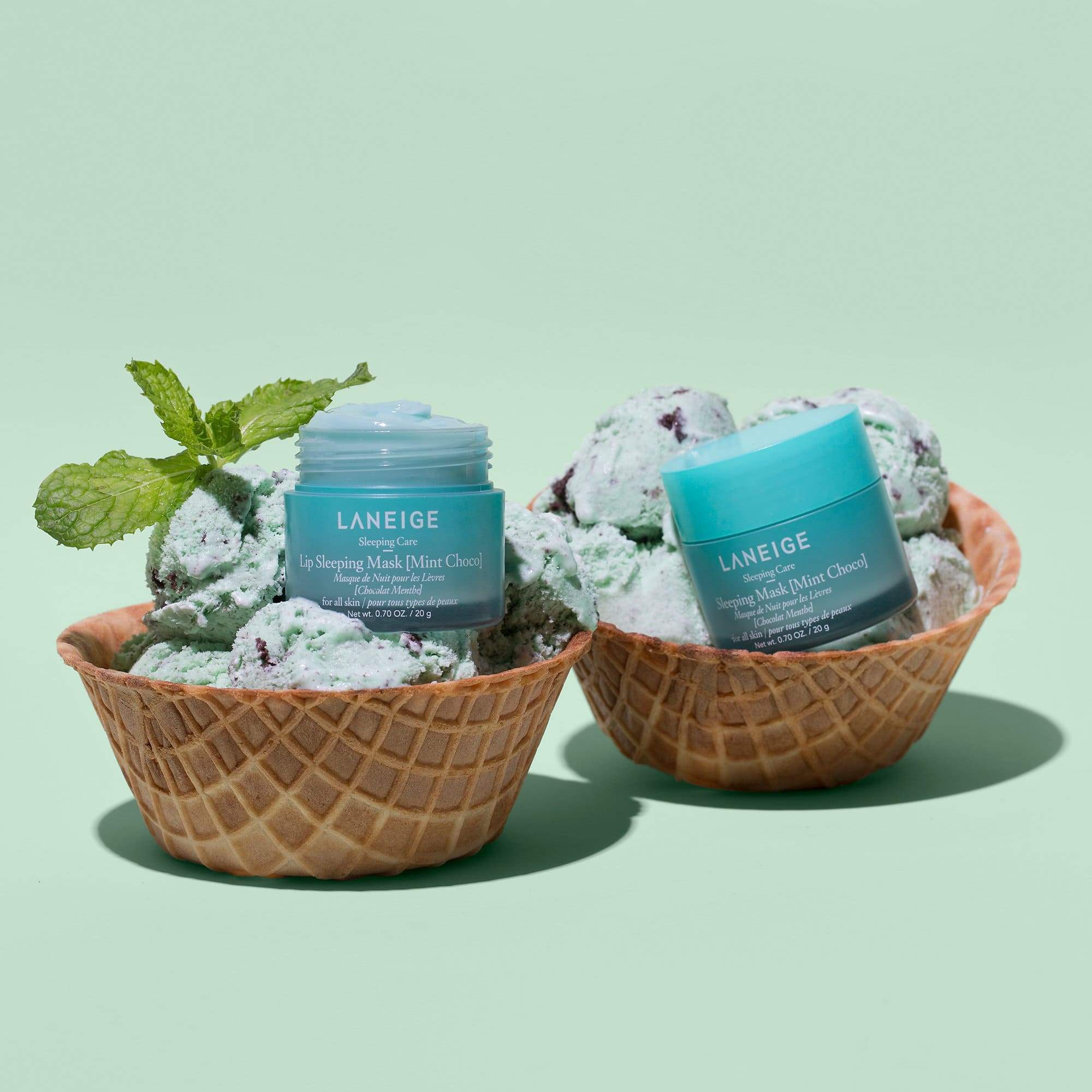 LANEIGE Lip Sleeping Mask Mint Choco - Нічна маска для губ м'ята шоколад