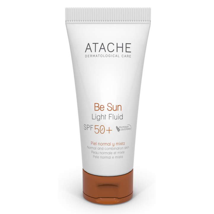 ATACHE BE SUN Light Fluid SPF50+ - Омолоджуючий сонцезахисний легкий флюїд для всіх типів шкіри SPF50+ на FreshBeauty.com.ua