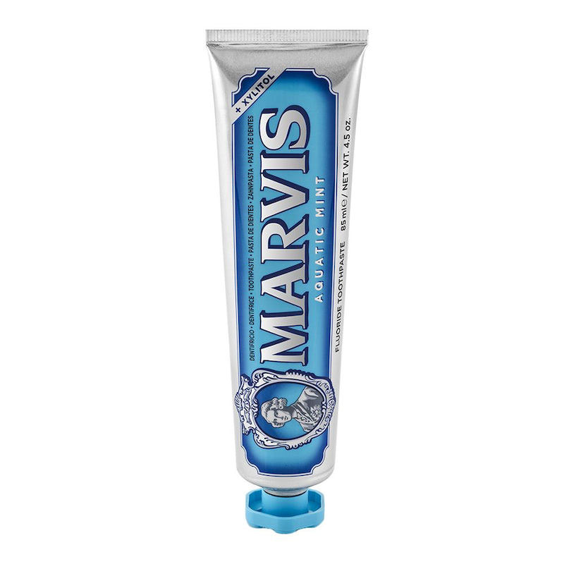 Marvis Aquatic Mint Toothpaste - Зубна паста з ароматом морської свіжості та легким холодком м'яти на FreshBeauty.com.ua