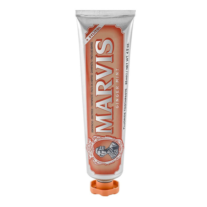 Marvis Ginger Mint Toothpaste - Зубна паста з легким ароматом імбиру та м'ятною прохолодою на FreshBeauty.com.ua