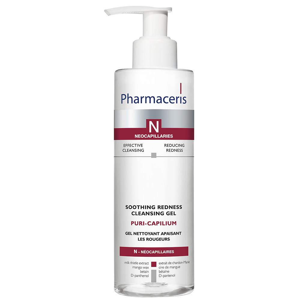 PHARMACERIS N Puri-Capilium Soothing Cleansing Gel - Гель для умивання для реактивної та чутливої шкіри