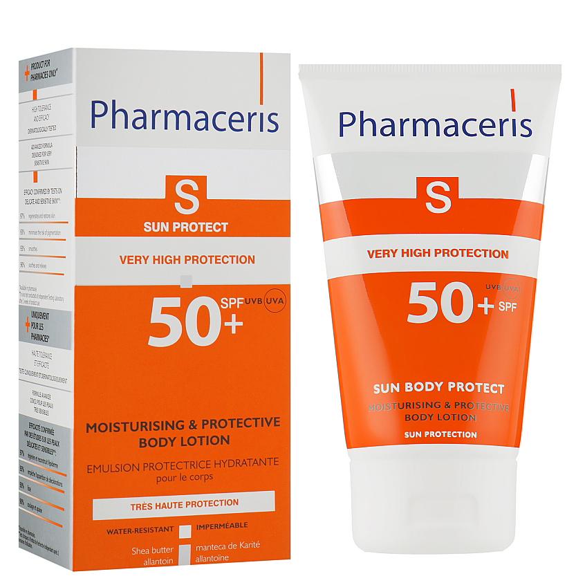 PHARMACERIS S Sun Body Protect SPF50+ - Гідроліпідний захисний бальзам для тіла
