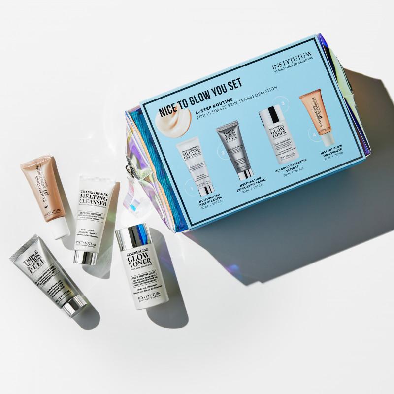 INSTYTUTUM Nice To Glow You Set - Набір мініатюр для приголомшливого сяйва шкіри