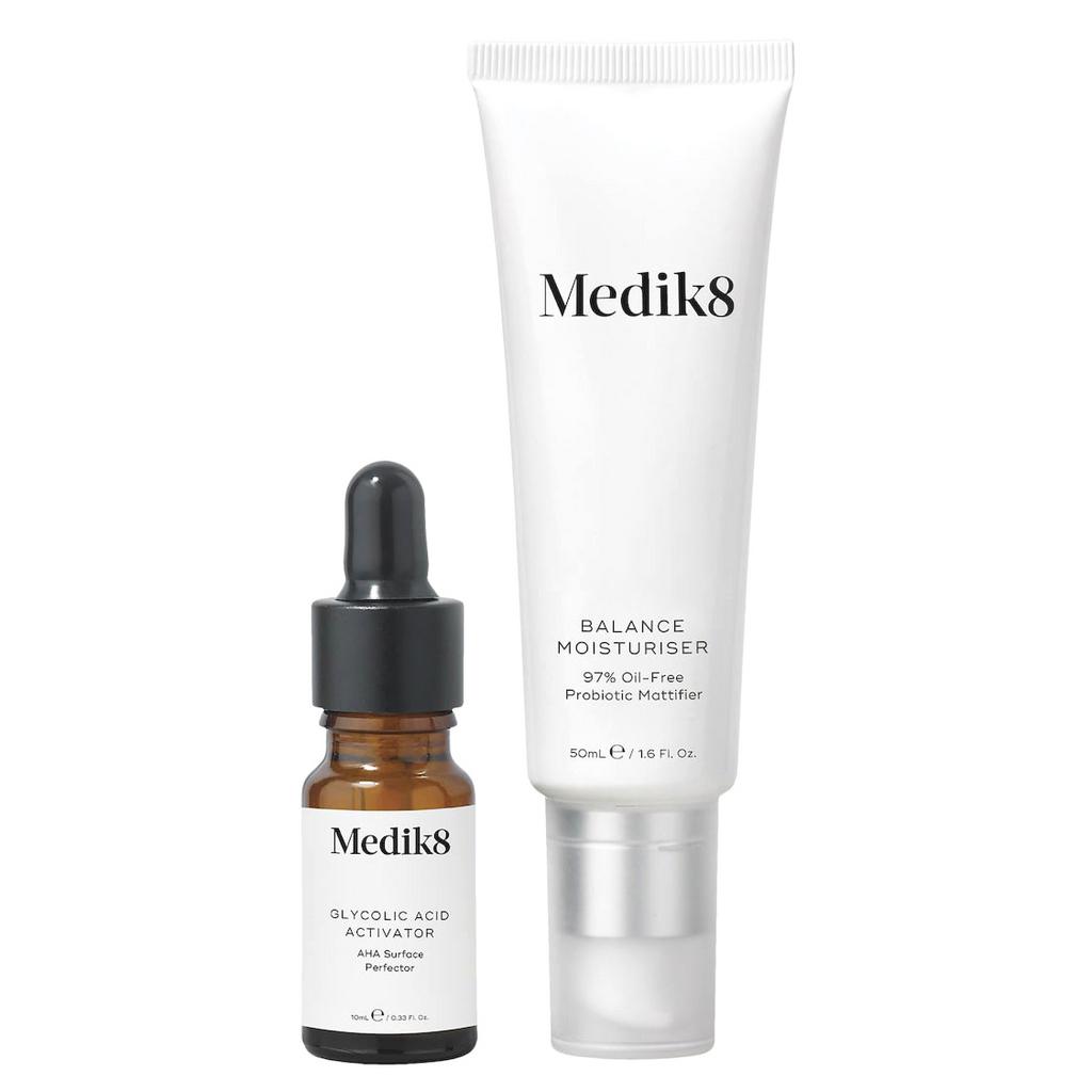 Medik8 Balance Moisturiser with Glycolic Acid Activator - Зволожуючий крем для проблемної шкіри з пребіотиками на FreshBeauty.com.ua