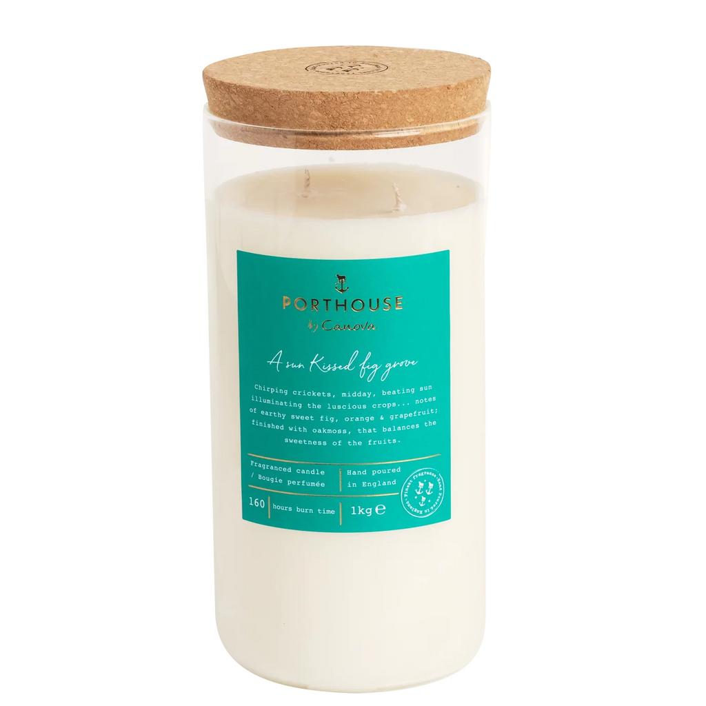 PORTHOUSE Sun Kissed Fig grove - Ароматична свічка з інжиром і апельсином