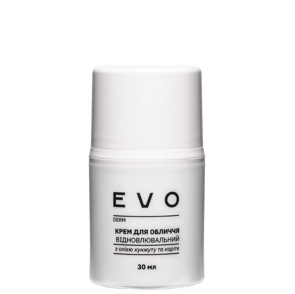 EVO DERM Крем для обличчя відновлювальний з олією кунжуту та каріте