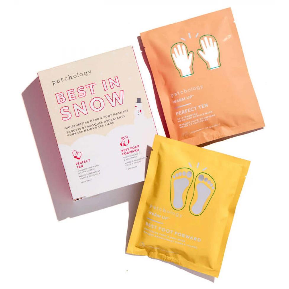 Patchology Best in Snow: Hand & Foot Moisturizing Kit - Зволожуючий набір для рук та ніг