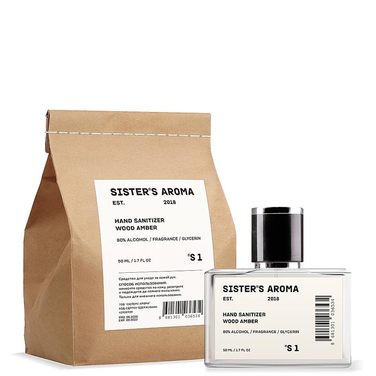 SISTER’S AROMA Hand Sanitizer S 1 - Санітайзер для рук S 1