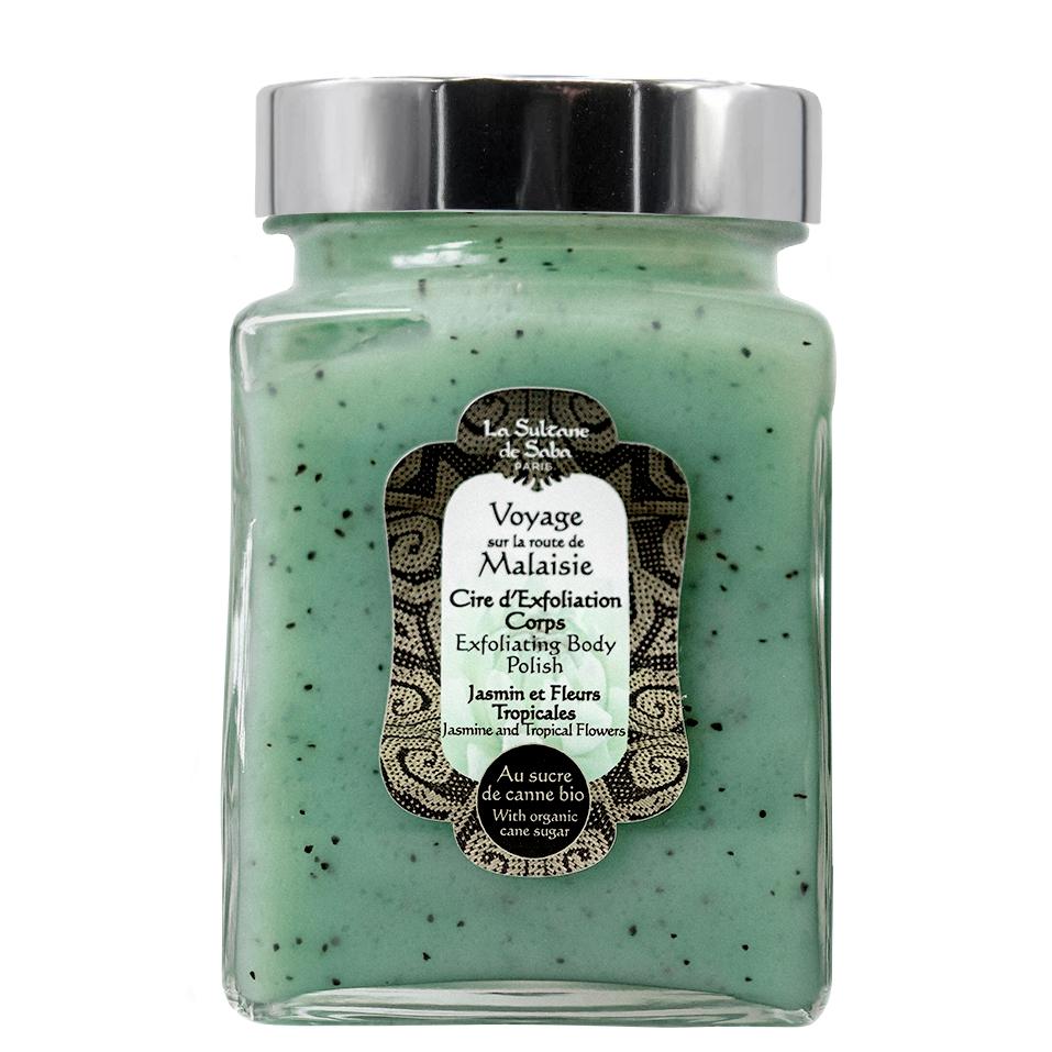 LA SULTANE DE SABA Champaka & Tropical Flowers Exfoliating Wax - Ексфоліюючий гомаж-віск для тіла