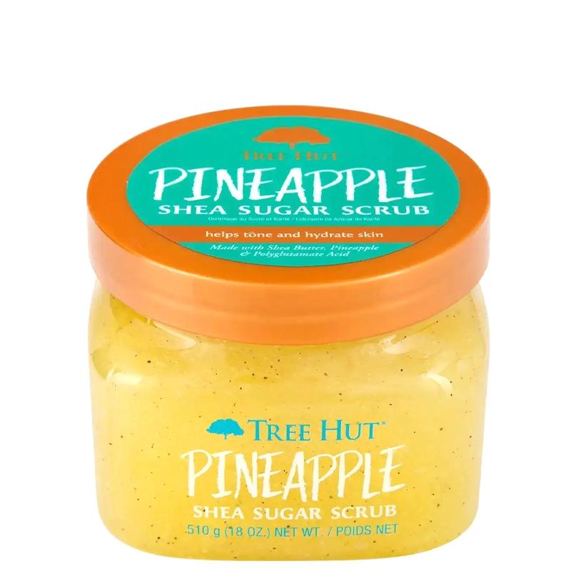 TREE HUT Pineapple Shea Sugar Scrub – Цукровий скраб для тіла з ананасом і олією ши