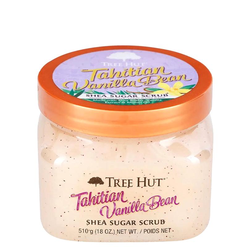 TREE HUT Tahitian Vanilla Bean Shea Sugar Scrub – Цукровий скраб для тіла з ваніллю та олією ши