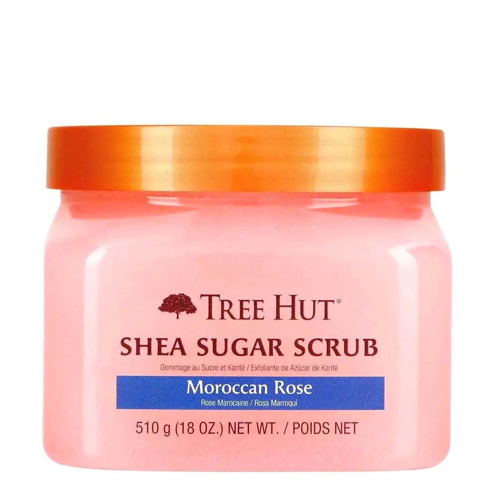 TREE HUT Moroccan Rose Sugar Scrub – Цукровий скраб для тіла з марокканською трояндою