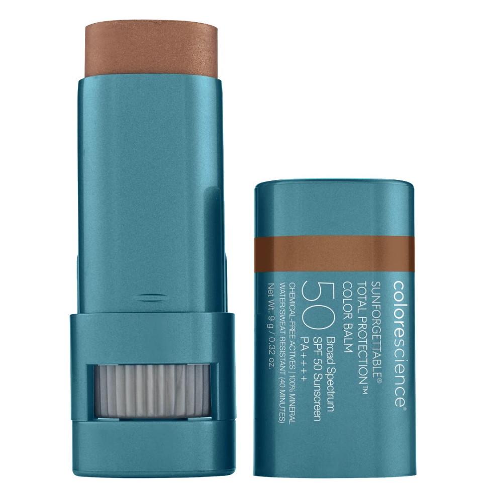 COLORESCIENCE Sunforgattable® Total Protection™ Color Balm SPF 50 - Бальзам для губ і рум'яна з SPF 50