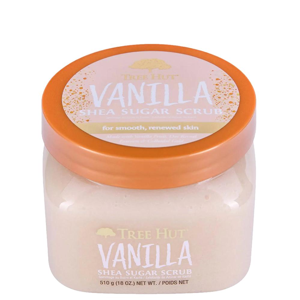TREE HUT Vanilla Sugar Scrub – Зволожуючий цукровий скраб для тіла з ароматом ванілі